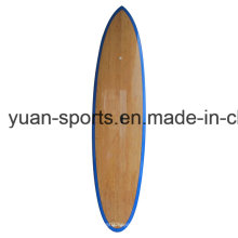 Superfície de bambu do folheado do núcleo do EPS levanta a prancha da pá com